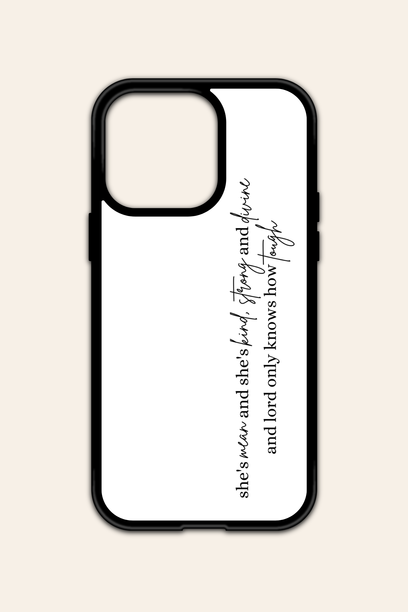 Strong & Devine iPhone Case