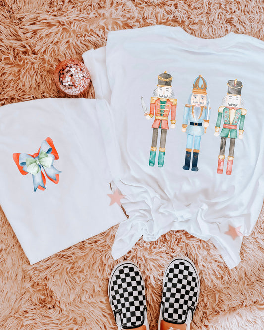 Watercolor Nutcrackers Crewneck or Tee