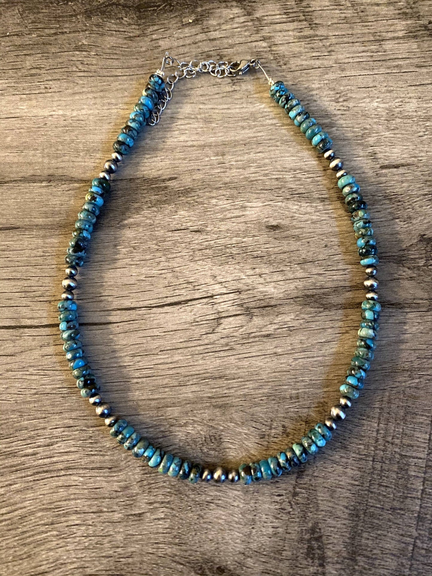 4 mm navajo pearl chokers necklace: A Little of Spiny