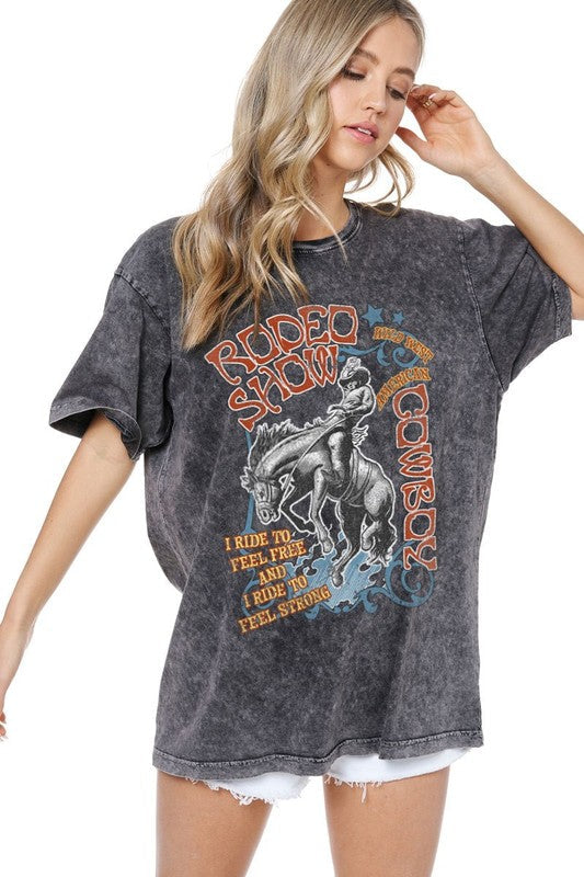 Rodeo Show Cowboy Tee