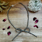 graduated Bow Necklace