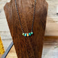 Mix Stones turquoise and spiny necklace