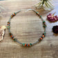 3 mm Navajo choker - real Navajo beads jewelry with turquoise