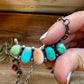 Mix Stones turquoise and spiny necklace