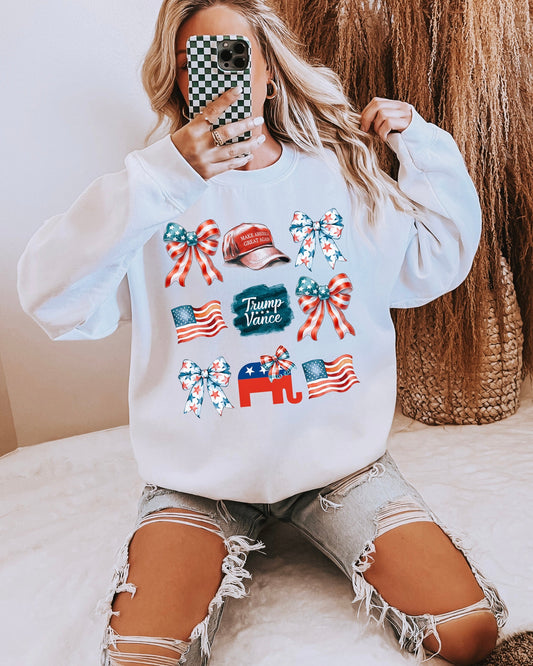 Coquette MAGA Crewneck