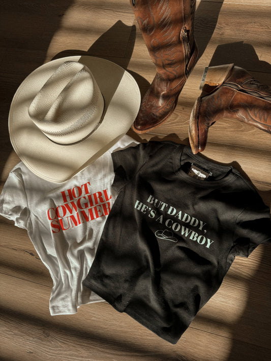 Hot Cowgirl Summer Baby Tee