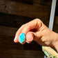 Ring size 8 1/2 - turquoise and sterling silver