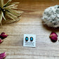 Oval Stud turquoise earrings