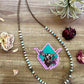 24 inch faceted amazonite beaded necklace fall collection