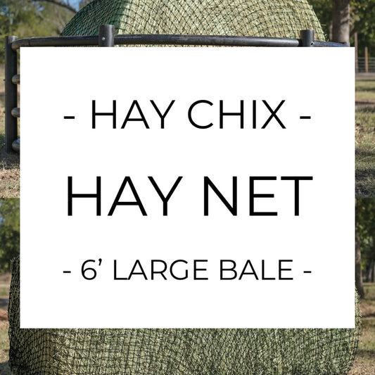 Hay Chix Hay Net 6’ Large Bale