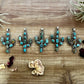 cactus turquoise pendant