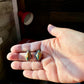 Royston Turquoise stud earrings green and blue