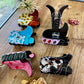 Cowboy boots hair clip