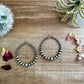 Only Sterling Silver Pearls Hoops