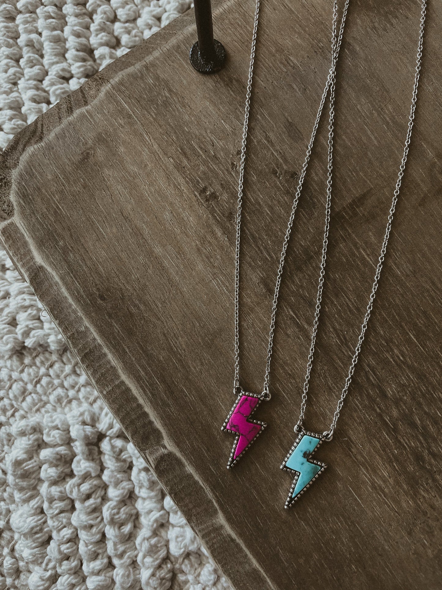 Turquoise Lightning Necklace