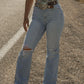 High Rise Vintage Flare Jeans