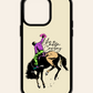 Like A Neon Cowboy iPhone Case