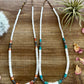 Graduated shell with Navajos turquoise or spiny: Turquoise
