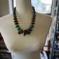 Massive rondelle necklace - one of a kind