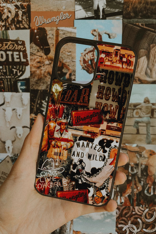 Wanted & Western iPhone Case