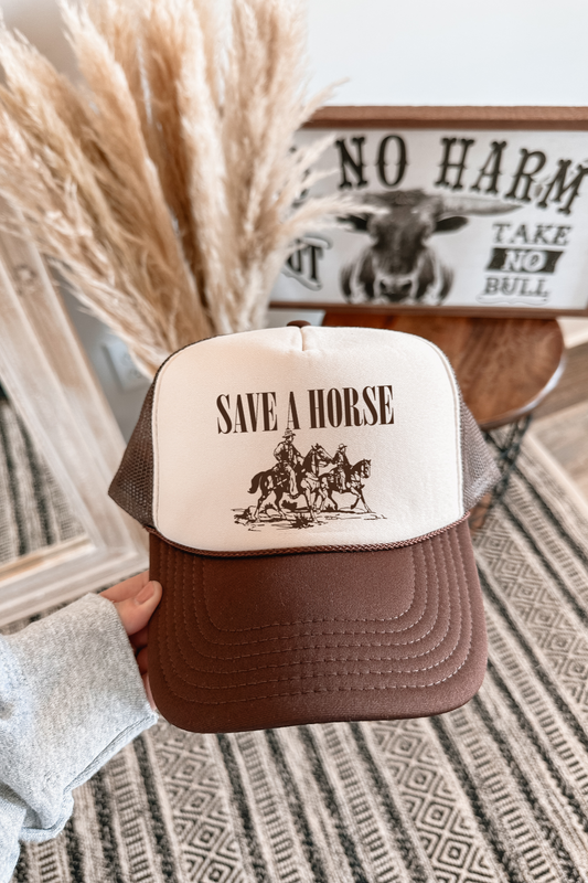 Save A Horse Trucker Hat