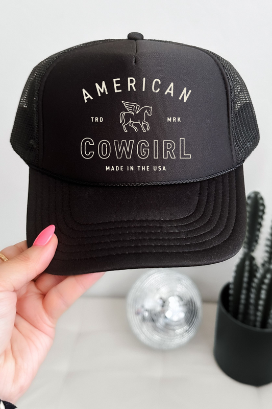 American Cowgirl Trucker Hat