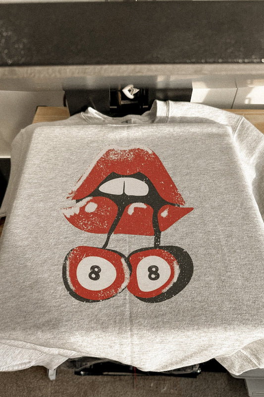 Cherry Lips Crewneck