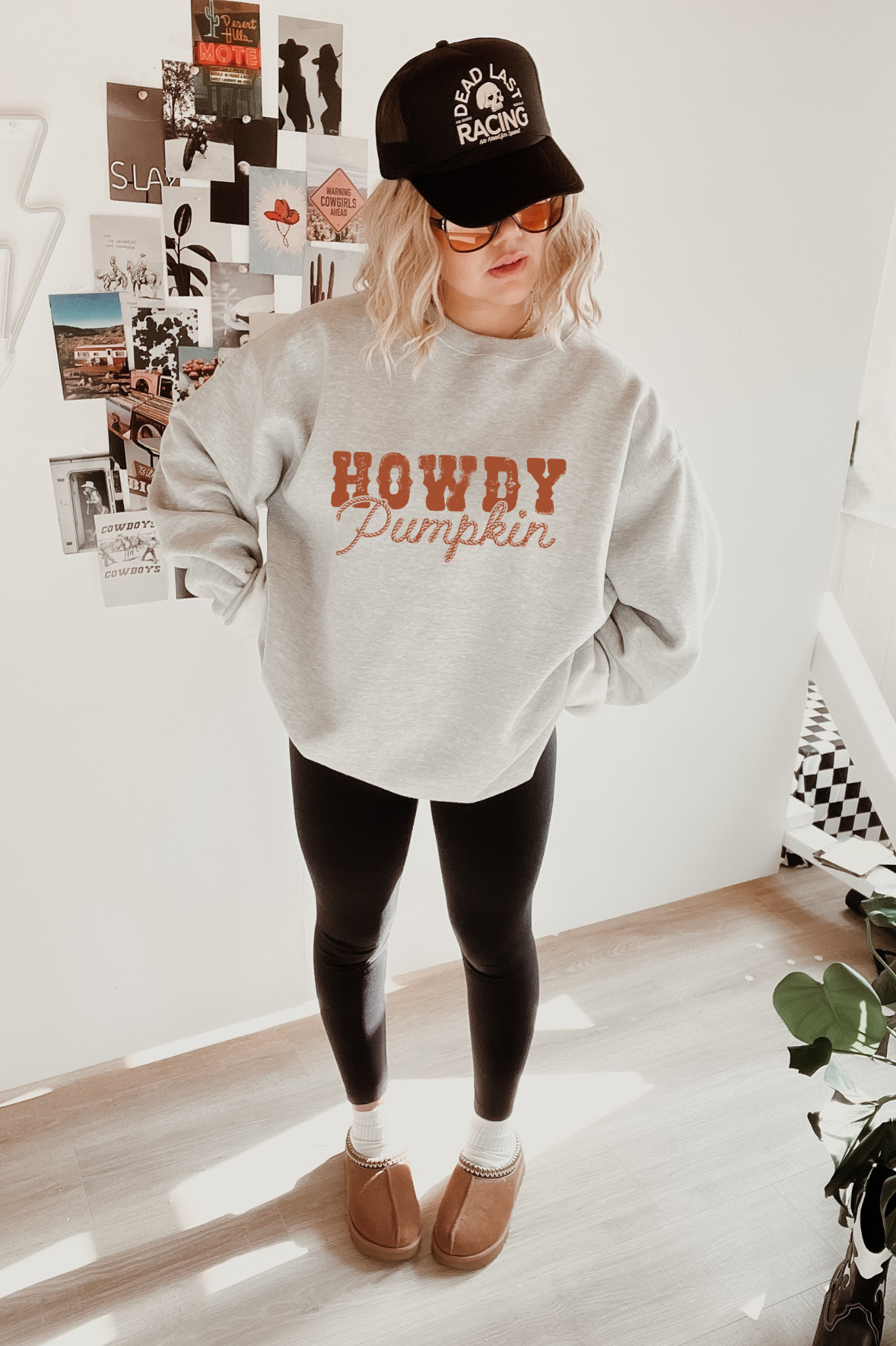 Howdy Pumpkin Crewneck