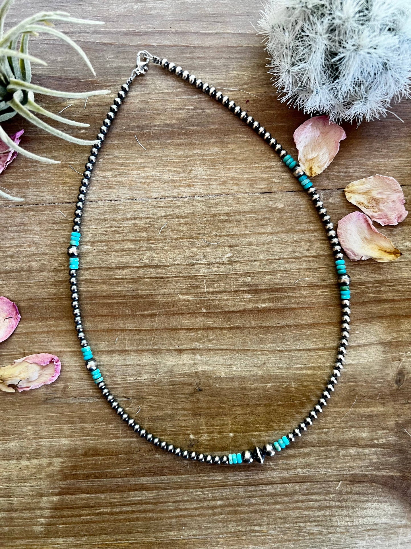 19 Inch necklace with Navajo pearl