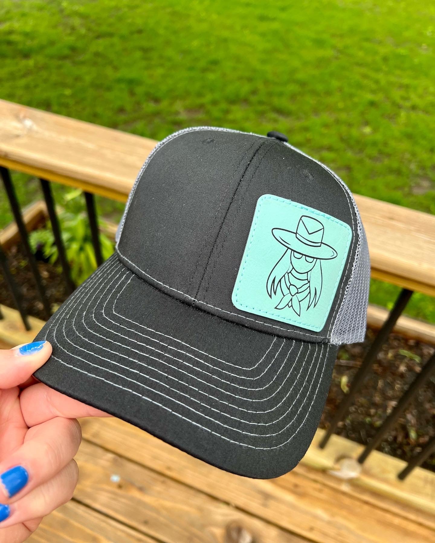 hat with patch 🧢 - multiple styles available